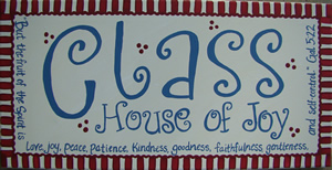 Click to enlarge "House of Joy" canvas