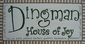 Click to enlarge "House of Joy" canvas