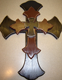 22 Inch Triple Layer Cross