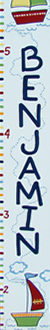 Sailboat Growth Chart ... click for more images and ordering information