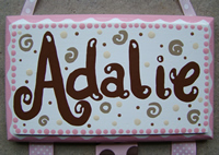 Squiggle Giggle Pinks and Browns...click to enlarge