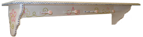 Decorative Shelf...handpainted by Painted Jewels