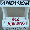 School Spirit Stepstools from Painted Jewels ... click to enlarge