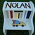 Trucks & Dozers ... Stepstools from Painted Jewels ... click to enlarge