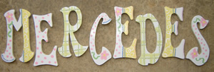 Wall names...by Painted Jewels